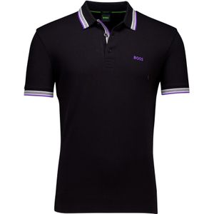 Hugo Boss Polo Paddy zwart Black pique