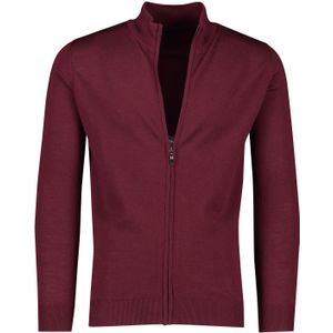 Portofino Vest bordeaux wol