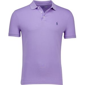 katoenen Polo Ralph Lauren polo paars normale fit