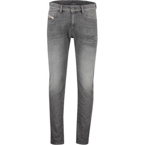 Diesel jeans effen denim grijs