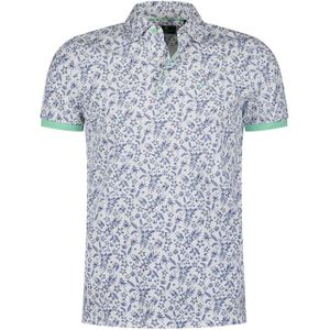 NZA - Katoenen jersey polo - Ecru