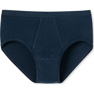 5=4 Schiesser Original slip feinripp navy met gulp