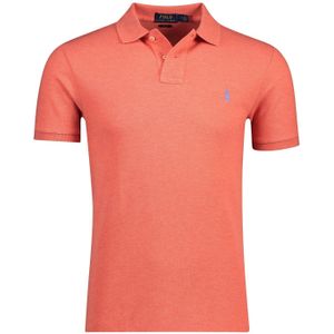 Polo Ralph Lauren poloshirt met logo oranje Big & Tall