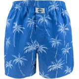 Deal boxershort blauw geprint palmbomen katoen