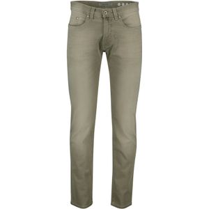 katoenen Pierre Cardin jeans olijfgroen normale fit