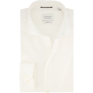 Eterna Slim Fit business overhemd wit katoen strijkvrij