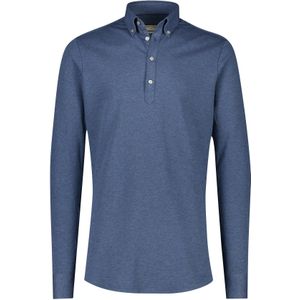 John Miller lange mouwen polo ml7 donkerblauw