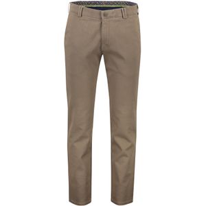 Katoenen Meyer Rio bruine modern fit broek