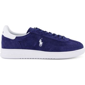 Polo Ralph Lauren sneakers donkerblauw met wit laag