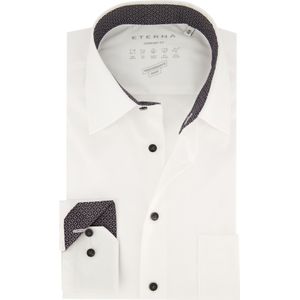 Eterna overhemd Comfort Fit strijkvrij wit katoen