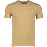 Polo Ralph Lauren t-shirt bruin custom slim fit 100% katoen