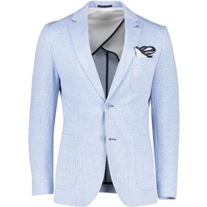 Blue Industry geruite colbert mix & match lichtblauw slim fit