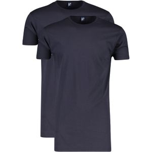 Alan Red Derby T-shirt 2-pack extra lang