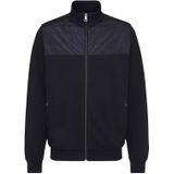 Vest Bugatti opstaande kraag navy rits