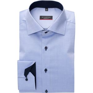 Eterna mouwlengte 7 overhemd blauw modern fit