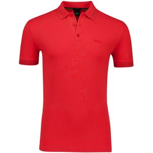 Boss - Paddy - Poloshirt - Rood - Katoen