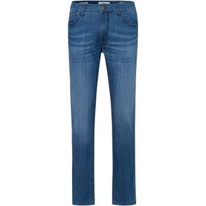 Brax pantalon donkerblauw denim, katoen