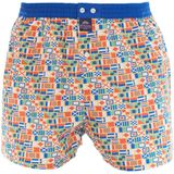 Mc Alson boxershort oranje vlaggen print katoen