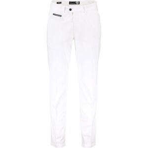 Gardeur pantalon katoen Benny wit