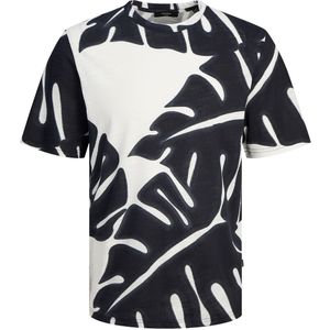 Jack & Jones Plus Size t-shirt zwart wit