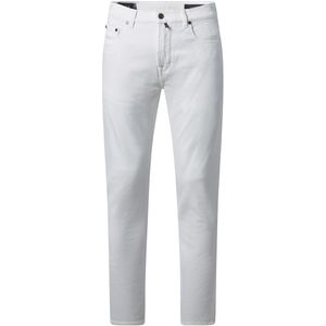 Pierre Cardin lyon broek 5-pocket wit zonder omslag