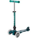 Micro - Mini Micro Deluxe - Scooter - Groen - Opvouwbaar met LED
