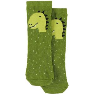 Trixie sokken 2-pack - kinder sokken Mr. Dino maat 16/18 - groen