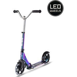 Micro Cruiser - LED Neochrome - Sportieve Cruiser - Kleurig - Opvouwbaar
