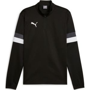 Puma - TeamRise - 1/4 Zip Training Top - Zwart - 100% Polyester