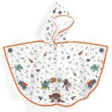 Djeco regenponcho Superheld cape - kindercape waterdicht M