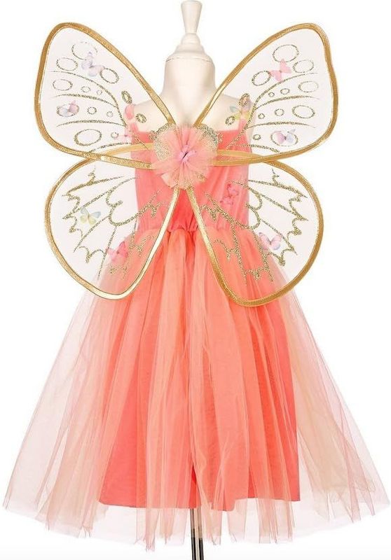 Souza for Kids verkleedjurk Joanna met vleugels - feeënjurk 5-7 jaar