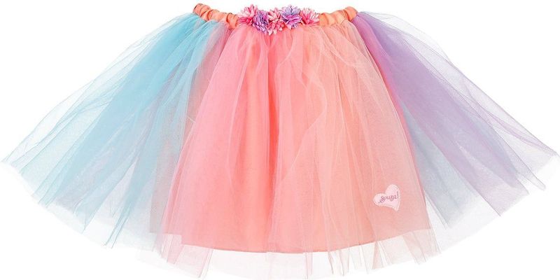 Souza for Kids tutu Annemila verstelbaar - kleurrijke verkleedrok