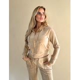 Madison - Classic Velour Hoodie - Nomad - Vest