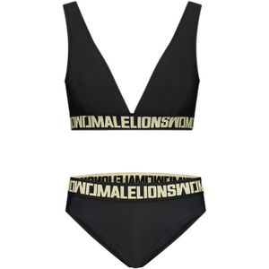Malelions Women Venetian Bikini Set - Black Default