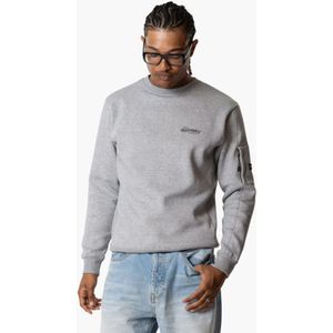 Quotrell Toulouse Crewneck - Grey Melee/Black S