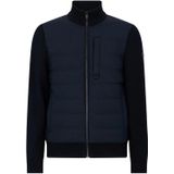 Moose Knuckles - Kamet Hybrid Jacket - Navy - Gewatteerde Jas