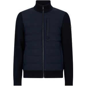 Moose Knuckles - Kamet Hybrid Jacket - Navy - Gewatteerde Jas