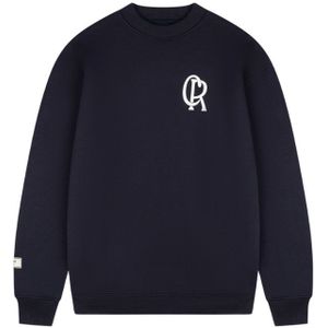 Croyez Initial Sweater - Navy M