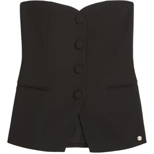 Niva Corset Top - Black XXS