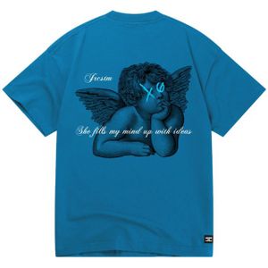 JorCustom Angel Loose Fit T-Shirt - Petrol XS