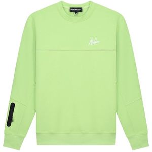 Malelions Sport Counter Sweater - Lime