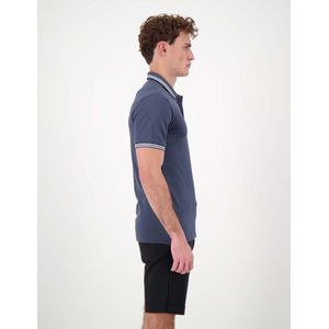 Airforce Double Stripe Polo - Ombre Blue XL