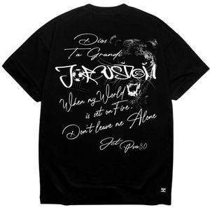 JorCustom Panther Loose Fit T-Shirt - Black M