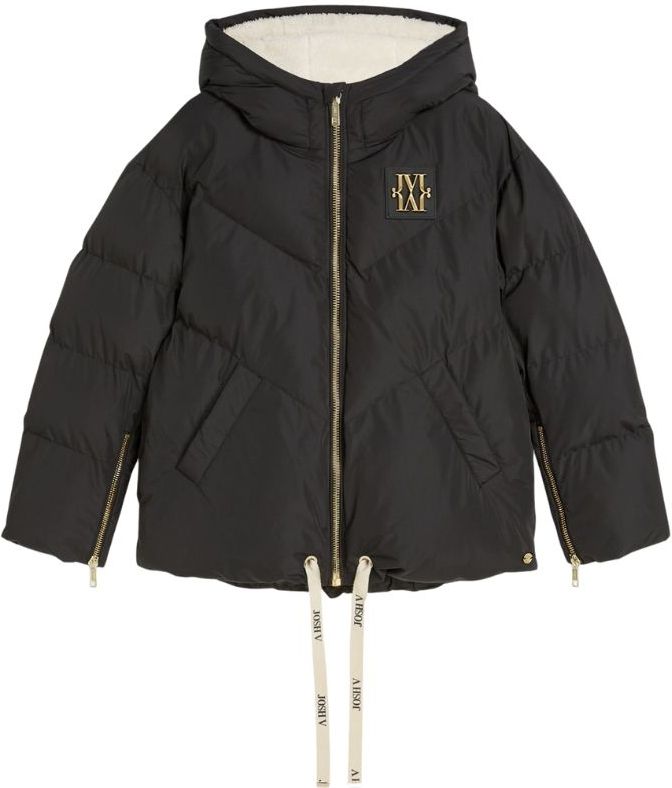 JOSH V - Wrenna - Oversized Puffer Coat - Zwart