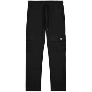 Women Monogram Cargo Pants - Black S