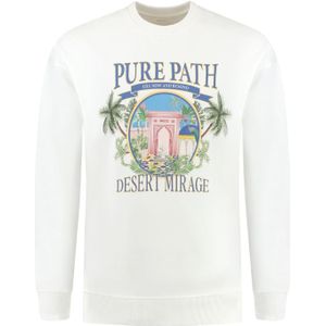 Pure Path Desert Mirage Sweater - Off White
