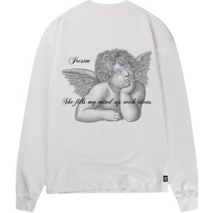 JorCustom Angel Longsleeve T-Shirt - White XS