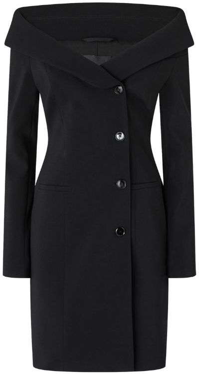 Pinko, Dames, Jurken, Zwart, Maat: 2XS Leer,