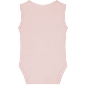 Malelions Baby Signature Romper - Light Pink 0-3M