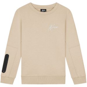 Malelions Kids Sport Counter Sweater - Khaki 4-104